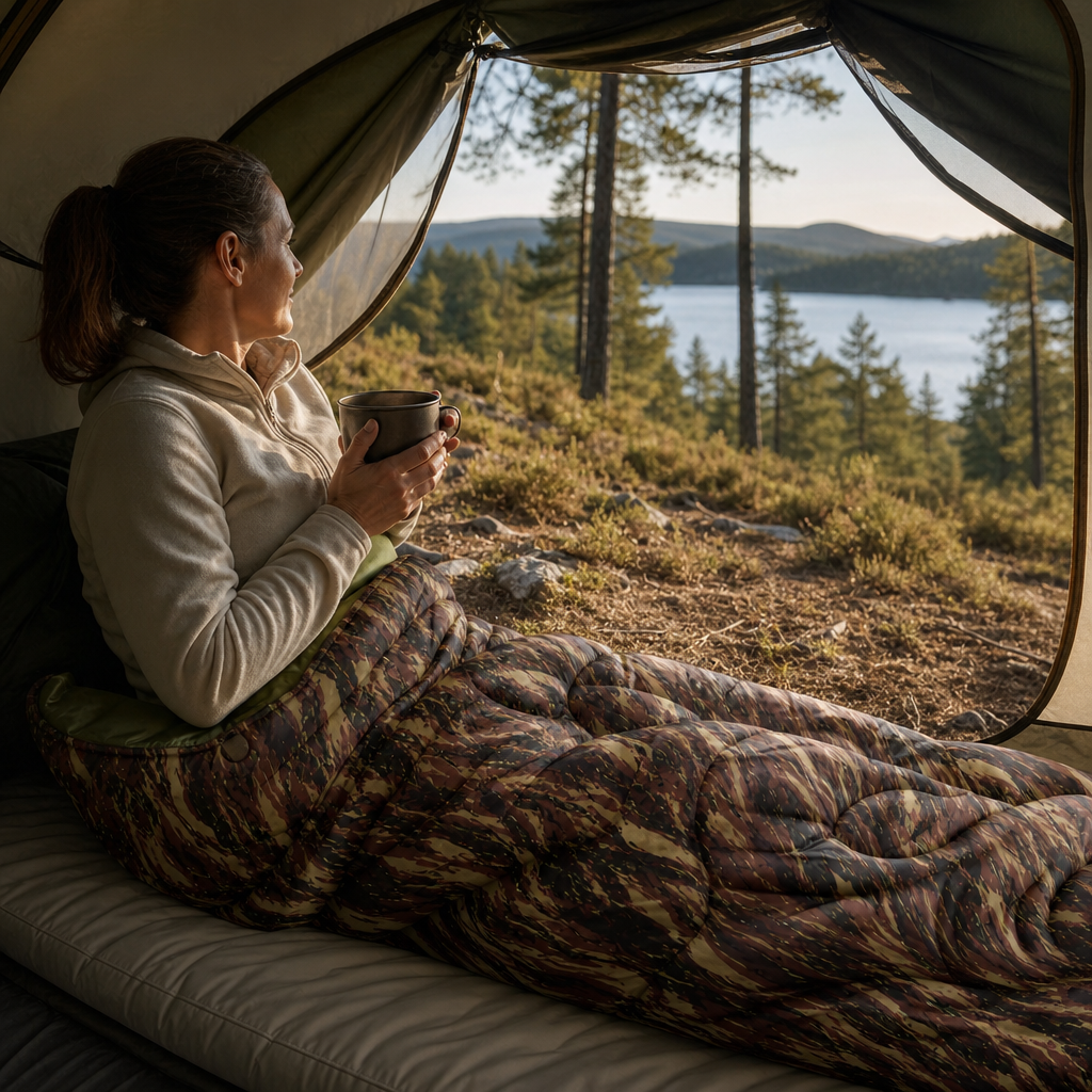 Sac de couchage 3 saisons pour le bivouac, le trekking et le camping - Explorateur 220
