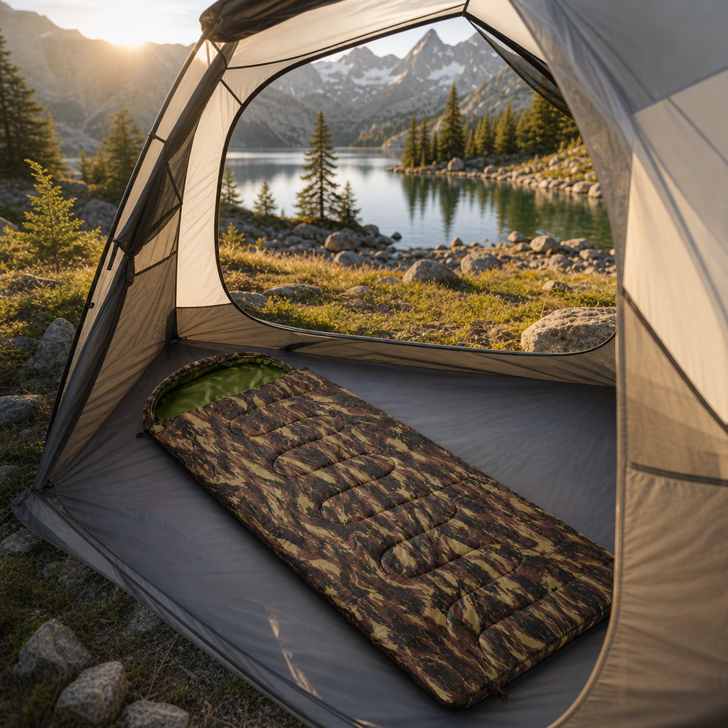 Sac de couchage 3 saisons pour le bivouac, le trekking et le camping - Explorateur 220