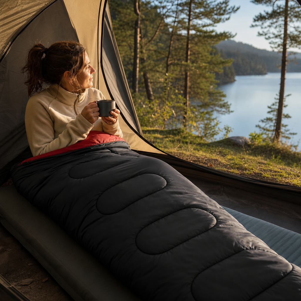 Sac de couchage 3 saisons pour le bivouac, le trekking et le camping - Explorateur 220