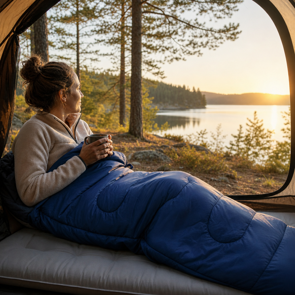 Sac de couchage 3 saisons pour le bivouac, le trekking et le camping - Explorateur 220