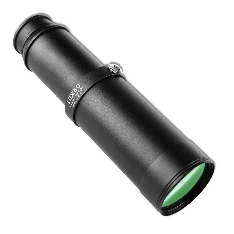 Monoculaire 10x50 — Prisme en toit pour l'ornithologie