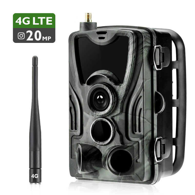 Caméra de chasse — 20 MP connecté 4G pour la surveillance de la faune