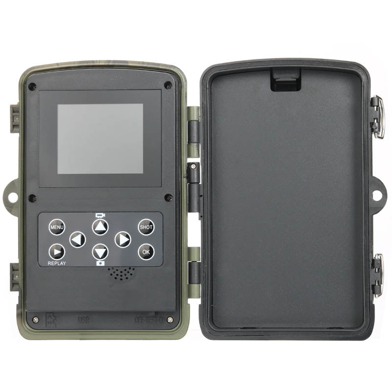 Caméra de chasse — 16 MP étanche pour la surveillance de la faune