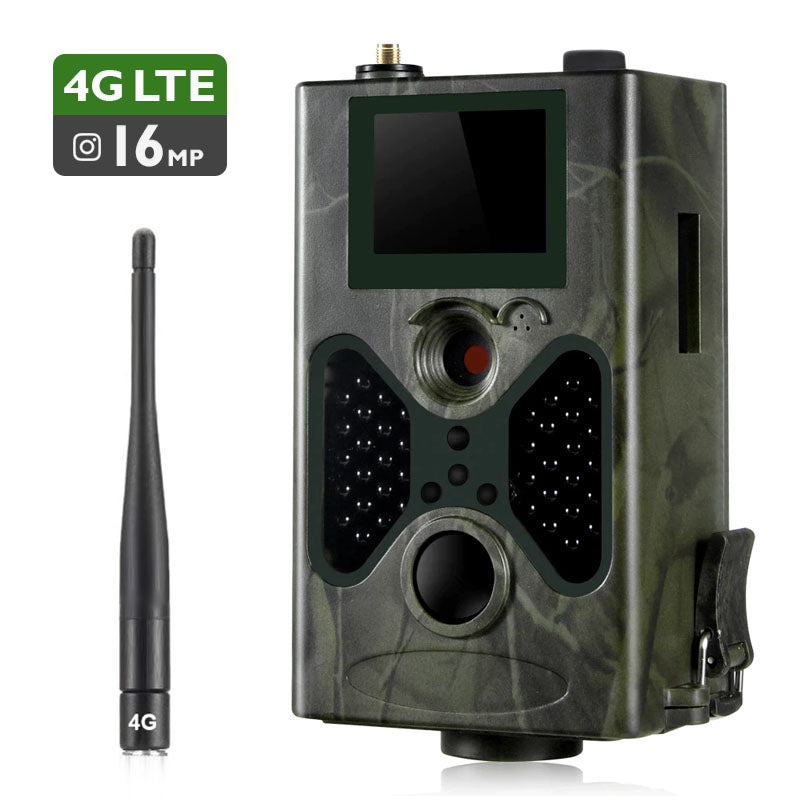 Caméra de chasse — 16 MP connecté 4G pour la surveillance de la faune