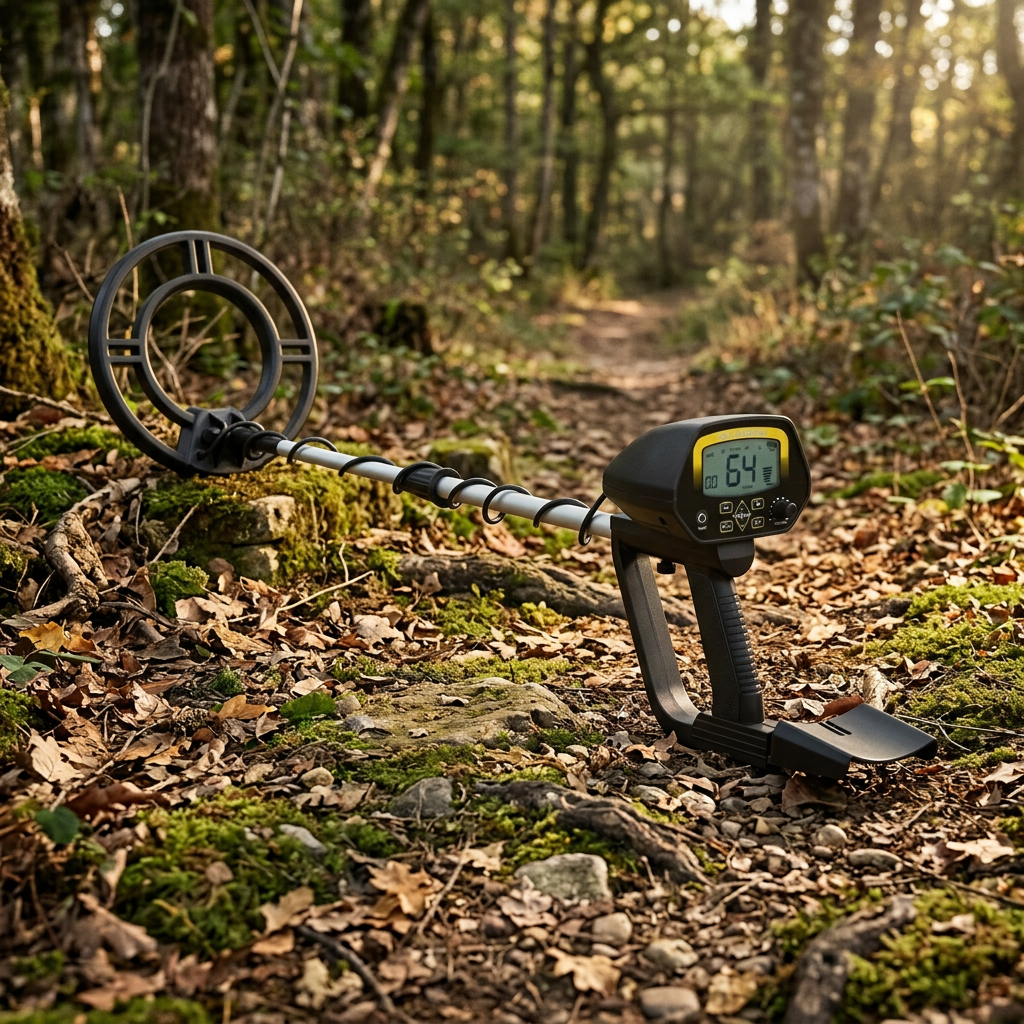 Détecteur de métaux plage et forêt - Explorateur 100