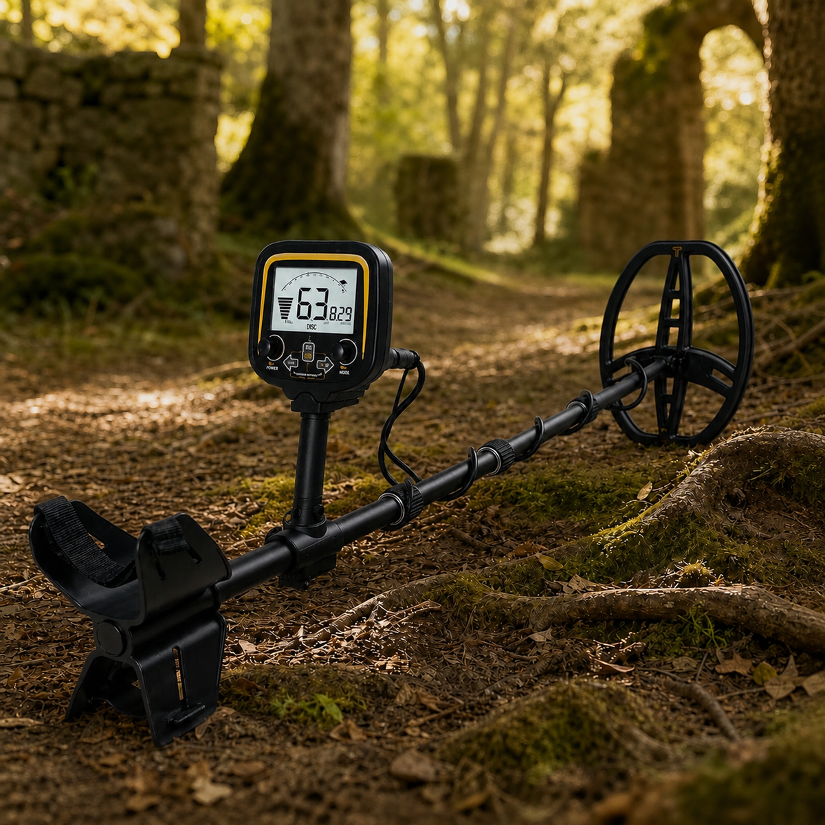 Détecteur de métaux plage et forêt, jusqu'à 1 m de profondeur - Explorateur 160