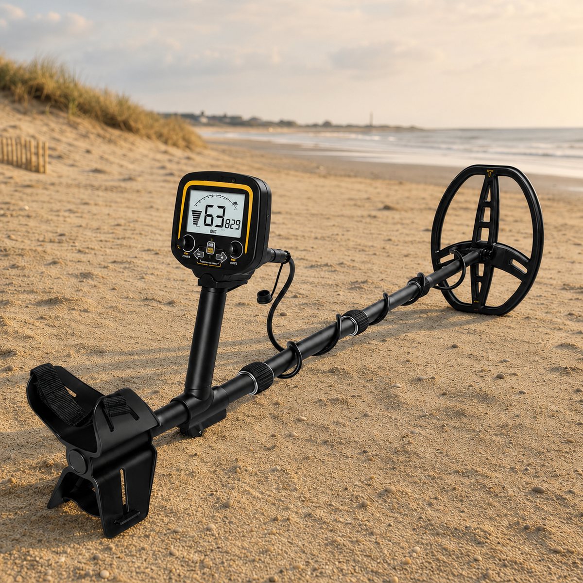 Détecteur de métaux plage et forêt, jusqu'à 1 m de profondeur - Explorateur 160