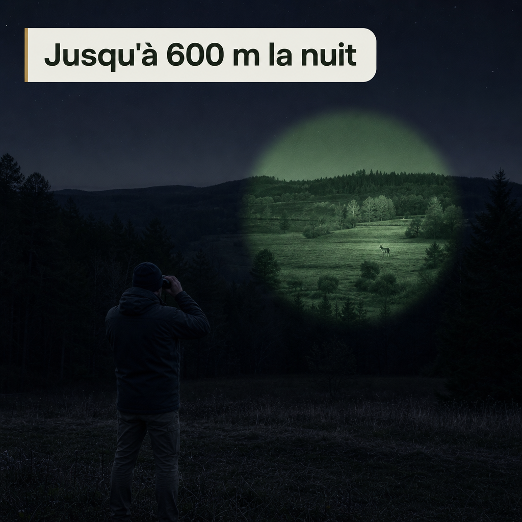 Jumelles vision nocturne pour la chasse