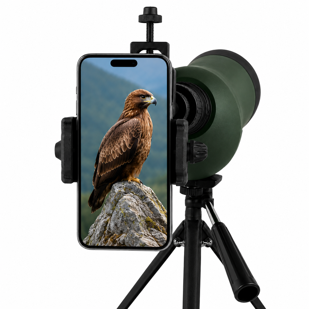 Longue-vue 25-75x70 pour ornithologie et observation des oiseaux - Explorateur 750