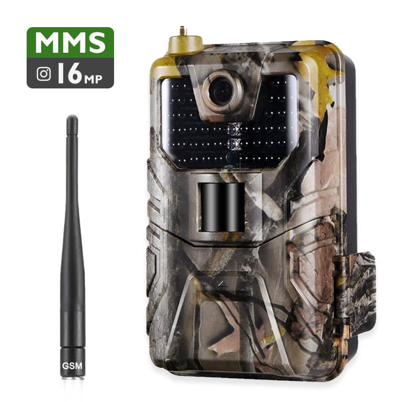 Piège photographique — 12 MP GSM MMS pour la surveillance de la faune (510 g)