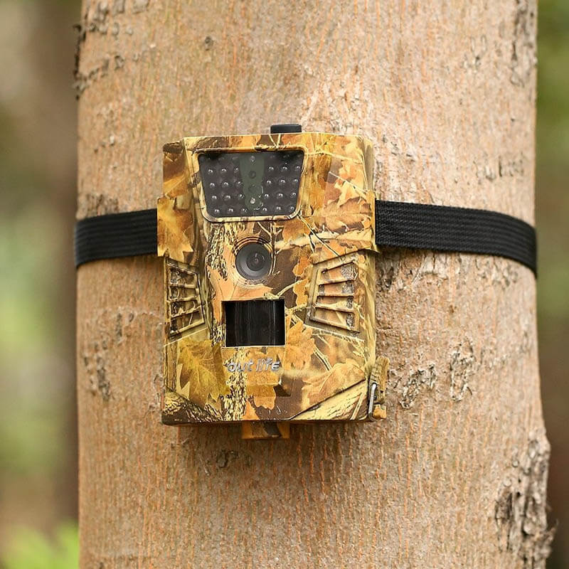 Piège photographique — 12 MP étanche pour la surveillance de la faune